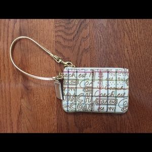 Coach Wristlet